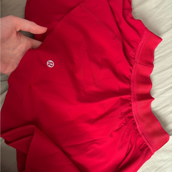 lululemon athletica Red Skirt size 2 - Picture 2 of 4
